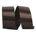 thumbnail image 1 of JAM Paper All Occasion Mocha Brown Polyester Allure Single Face Satin Ribbon, 1800" x 1.87", 1 of 5