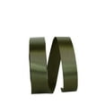 thumbnail image 1 of JAM Paper All Occasion Olive Green Polyester Allure Single Face Satin Ribbon, 3600" x 1.37", 1 of 5