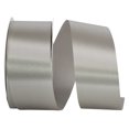 thumbnail image 1 of JAM Paper All Occasion Pewter Grey Polyester Allure Single Face Satin Ribbon, 1800" x 1.87", 1 of 5