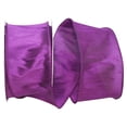 thumbnail image 1 of JAM Paper All Occasion Plum Purple Polyester Dupioni Ribbon, 360" x 2.5", 1 of 5