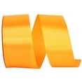 thumbnail image 1 of JAM Paper All Occasion Pumpkin Orange Polyester Allure Single Face Satin Ribbon, 1800" x 1.87", 1 of 5