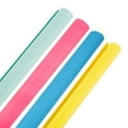 thumbnail image 1 of JAM Paper All Occasion Spring Colors Matte Wrapping Paper, 25 Sq ft Each, 4 Pack, 1 of 5