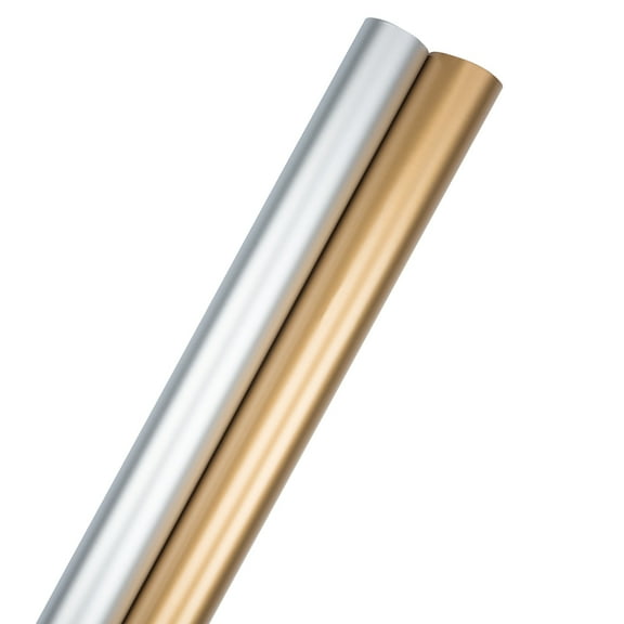 JAM Paper Assorted Colors Gift Wrap Paper, 25 sq ft.