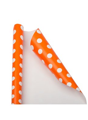 Orange Gift Wrap Supplies in Orange Party Supplies - Walmart.com