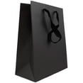thumbnail image 1 of JAM Paper Black Medium Gift Bags, 8 x 10 x 4, 3/Pack, 1 of 3