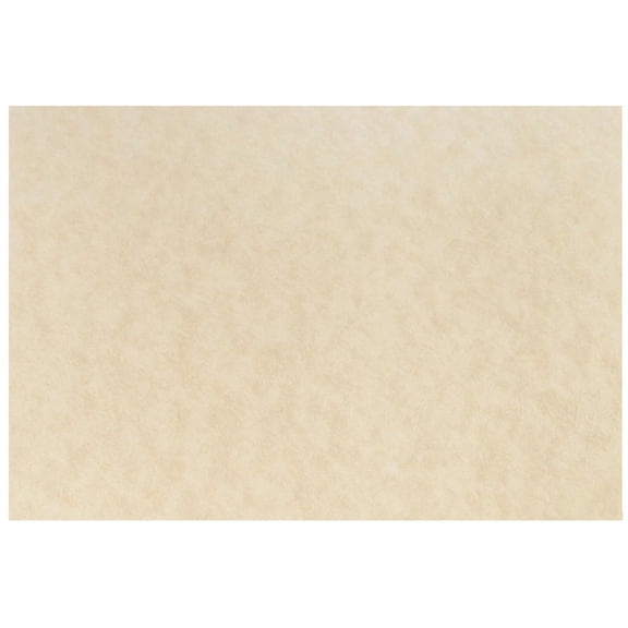 JAM Paper Blank Note Cards, A7 Size, 5 1/8 x 7, Natural Parchment, 100/Pack