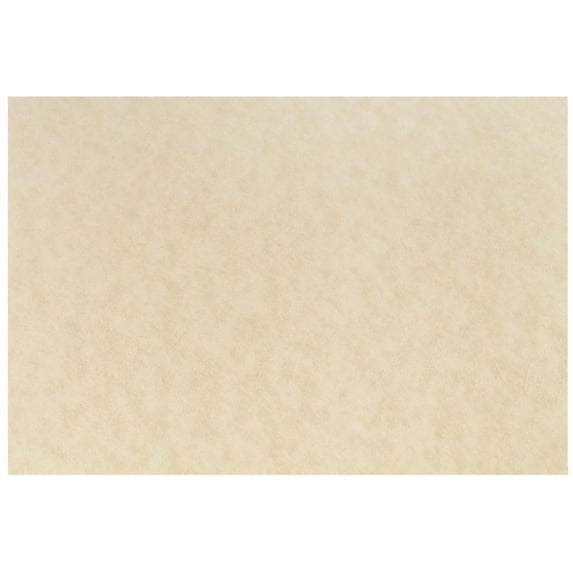 JAM Paper Blank Note Cards, A7 Size, 5 1/8" x 7", Natural Parchment, 100/Pack