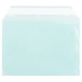 thumbnail image 1 of JAM Paper Cello Sleeves, 5 1/16 x 7 3/16, Aqua, 100/Pack, Peel & Seal, 1 of 5