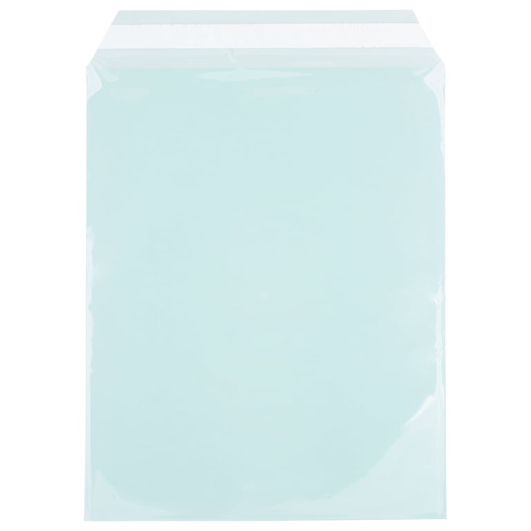 cello sleeves for cards Bags A2 %3CBR%3E %3CUL%3E %3CLI%3EClear%3C/LI%3E %3CLI%3E4.6 x 6.06 (11.6cm x 15.4cm) overall size%3C/LI%3E %3CLI%3EFits A2 (4.25 x 5.5 / 10.8cm x 14cm) size cards %3C/LI%3E %3CLI%3E50 sleeves%3C/LI%3E %3CLI%3ESelf adhesive%3C/LI%3E %3CLI%3EPlastic%3C/LI%3E%3C/UL%3E 100 CLEAR CELLO SELF SEAL
