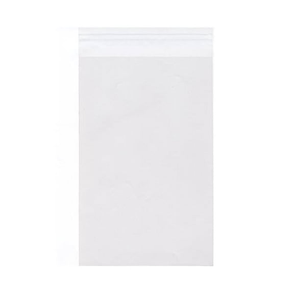 JAM Paper Cello Sleeves Envelopes, 7 7/16" x 22 1/4", Clear, 1000/carton