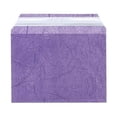 thumbnail image 1 of JAM Paper Cello Sleeves with Self Adhesive Closure, 4 5/8" x 6 7/16", Purple Fiber, 100/pack, 1 of 1
