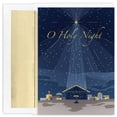 thumbnail image 1 of JAM Paper Christmas Cards & Matching Envelopes Set, O Holy Night, 16/Pack, 1 of 1