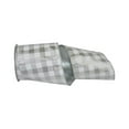thumbnail image 1 of JAM Paper Christmas Multi-color Nylon Gingham Ribbon, 30' x 4", 1 of 5