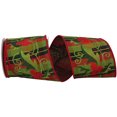 thumbnail image 1 of JAM Paper Christmas Multi-color Polyester Holly Ribbon, 180" x 4", 1 of 4