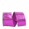 thumbnail image 1 of JAM Paper Christmas Purple Nylon Lame Metallic Ribbon, 10yd x 2.5in, 1/Pack, 1 of 5