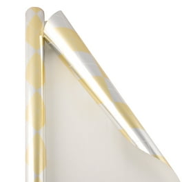 Sparkle Flake Gold Bulk Wrapping Paper (520 Sq ft) - by Jam Paper