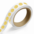 thumbnail image 1 of JAM Paper Circular Outdoor Weatherproof Labels, Round, 1.75 Inch, Gold, 125 Labels/Roll, 1 of 2