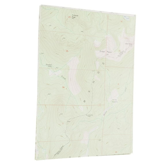 JAM Paper Colorful 24lb Map Design Paper, 8.5 x 11, 25 Sheets/Pack