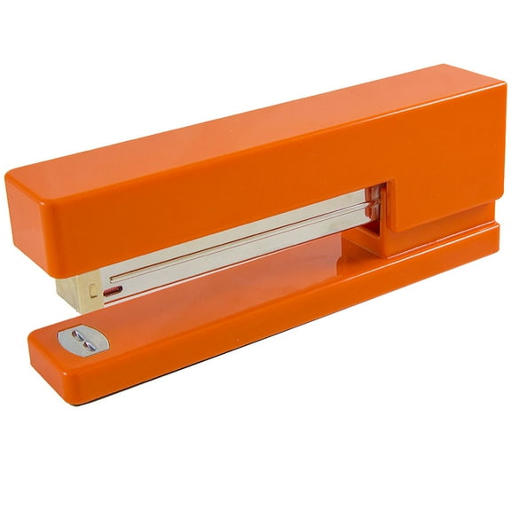 JAM Paper Colorful Stapler, 6 x 2.5 x 1.125, Orange, 1/Pack