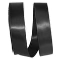 thumbnail image 1 of JAM Paper Double Face Satin Black Polyester Ribbon, 3600" x 1.5", 1 of 5