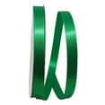 thumbnail image 1 of JAM Paper Double Face Satin Emerald Green Polyester Ribbon, 3600" x 0.62", 1 of 5