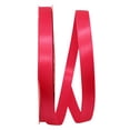 thumbnail image 1 of JAM Paper Double Face Satin Shocking Pink Polyester Ribbon, 3600" x 0.62", 1 of 5