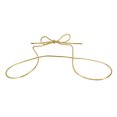 thumbnail image 1 of JAM Paper Elastic String Ties, Gold, 22 in, 1000/Pack, 1 of 1