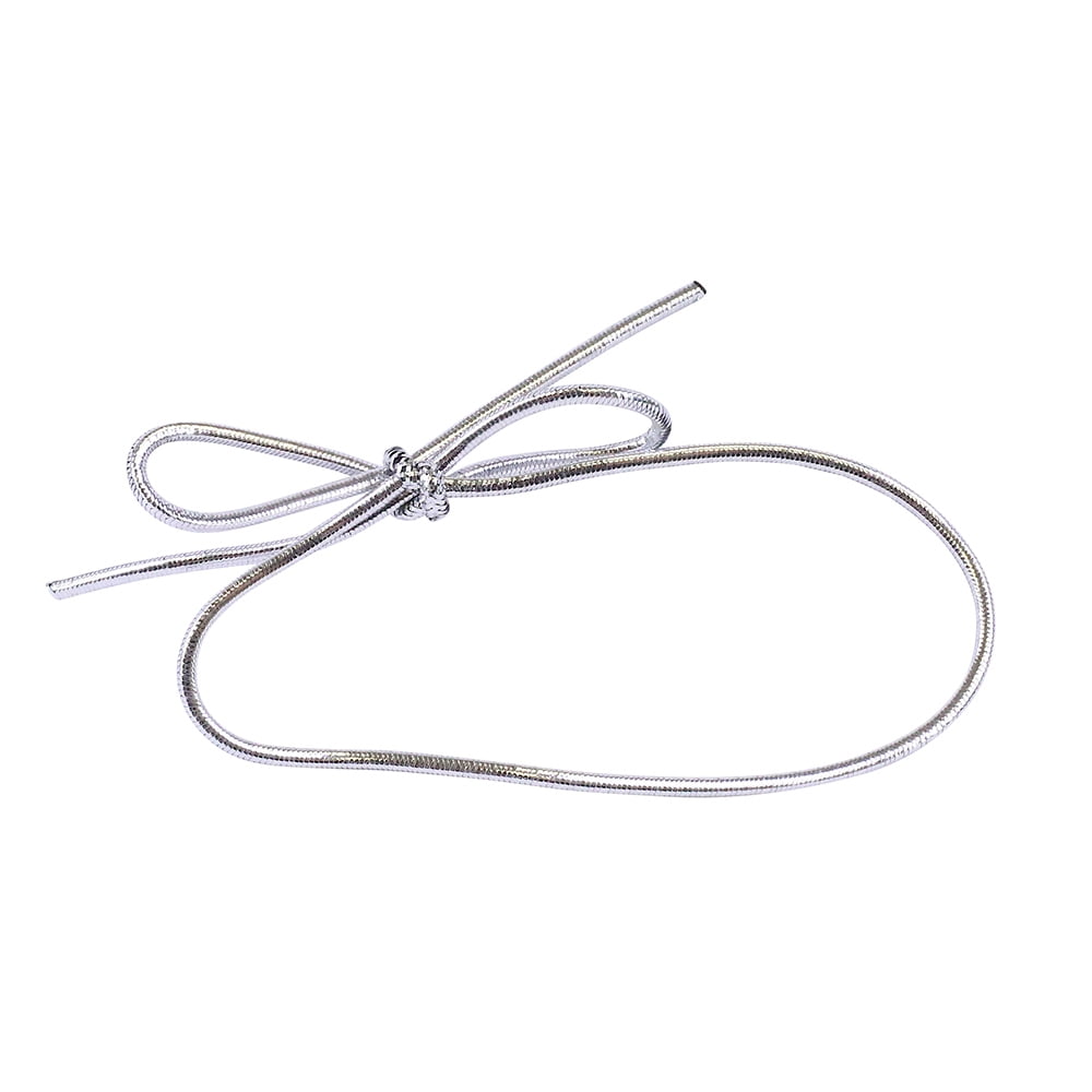 JAM Paper Elastic String Ties, Silver, 6 in, 1000/Pack - Walmart.com