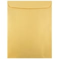 thumbnail image 1 of JAM Paper & Envelope 10 x 13 Catalog Envelopes, Gold Metallic, 100/Pack, 1 of 2