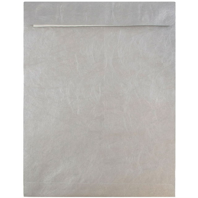 JAM Paper & Envelope 10 x 13 Tyvek Envelopes, Silver, 10/Pack - Walmart.com