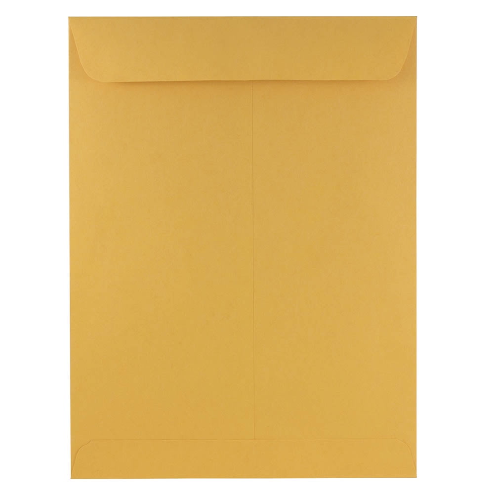 JAM Paper & Envelope 9 x 12 Catalog Premium Envelopes, Brown Kraft Manila, 25 per Pack