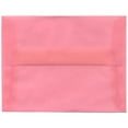 thumbnail image 1 of JAM Paper & Envelope A2 Translucent Envelopes, 4 3/8 x 5 3/4, Pink, 50 per Pack, 1 of 5