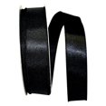 thumbnail image 1 of JAM Paper All Occasion Black Polyester Satin Ribbon, 1800 x 1.5, 1 of 4