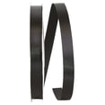 thumbnail image 1 of JAM Paper & Envelope All Occasion Charcoal Black Polyester Allure Single Face Satin Ribbon, 3600 x 0.62, 1 of 5