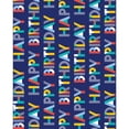 thumbnail image 1 of JAM Paper & Envelope Design Tissue Paper, Rainbow Happy Birthday, 3/Pack, 1 of 1