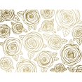 thumbnail image 1 of JAM Paper & Envelope Everyday Golden Blooms Blank Note Card Set, 3 7/8 x 5, 20/Pack, 1 of 1