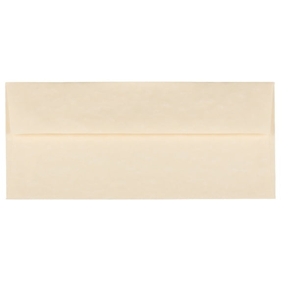 JAM Paper No. 10 Envelopes, 4 1/8 x 9 1/2, Natural Parchment, 500/Box