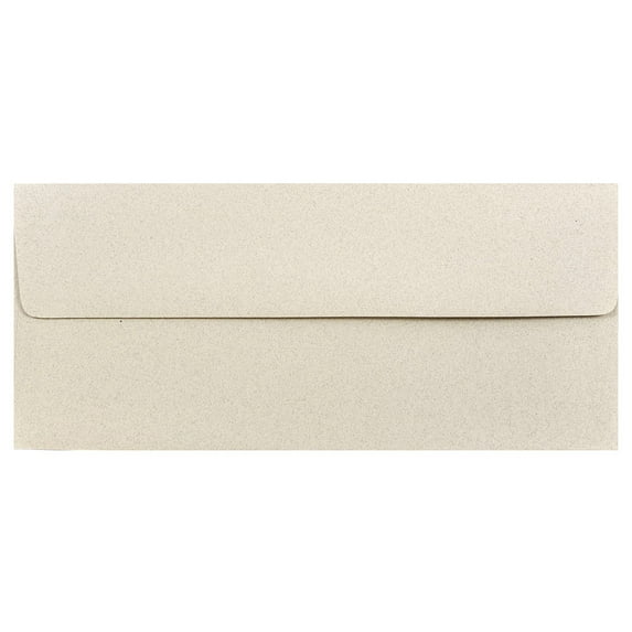 JAM Paper & Envelope No. 10 Envelopes, 4 1/8 x 9 1/2, Sandstone Tan, 1000/Carton