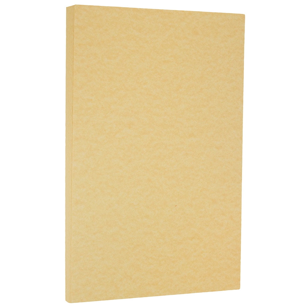 JAM Paper & Envelope Parchment Legal Cardstock, 8.5 x 14, 50 per Pack