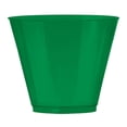 thumbnail image 1 of JAM Paper & Envelope Plastic Glasses Party Pack, 9 oz, Green, 72 Disposable Plastic Cups/Pack, 1 of 1