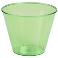 thumbnail image 1 of JAM Paper & Envelope Plastic Glasses Party Pack, 9 oz, Lime Green, 72 Disposable Plastic Cups/Pack, 1 of 2