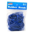 JAM Paper & Envelope Rubber Bands, Size 33, Blue Rubber Bands, 100/Pack
