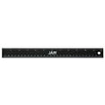 thumbnail image 1 of JAM Paper Stainless Steel Ruler, 12 inch, Metal Ruler with Nonskid Cork Backing, Black Metallic, 12/Pack, 1 of 5