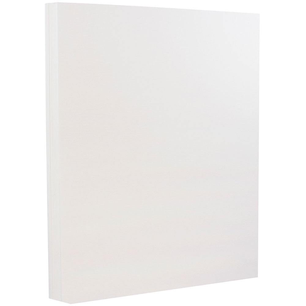 JAM Paper & Envelope Strathmore 88lb Cardstock, 8.5 x 11, White Wove, 50 per Pack