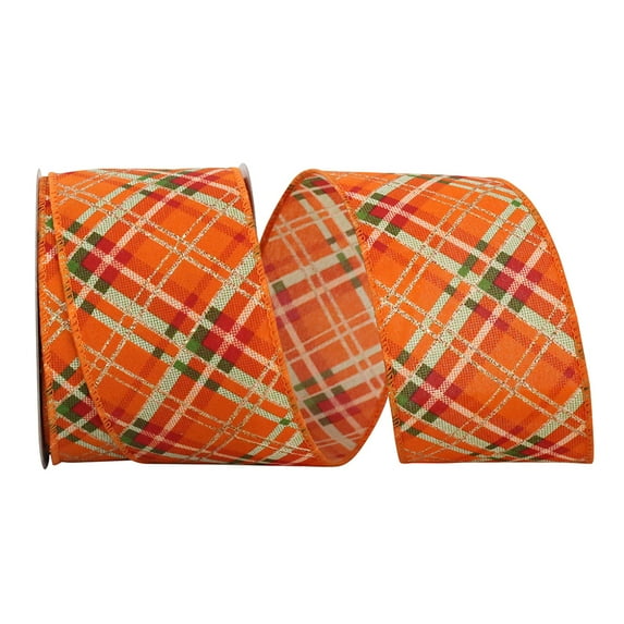 JAM Paper & Envelope Stripe Fall Multi-color Polyester Ribbon, 360 x 2.5