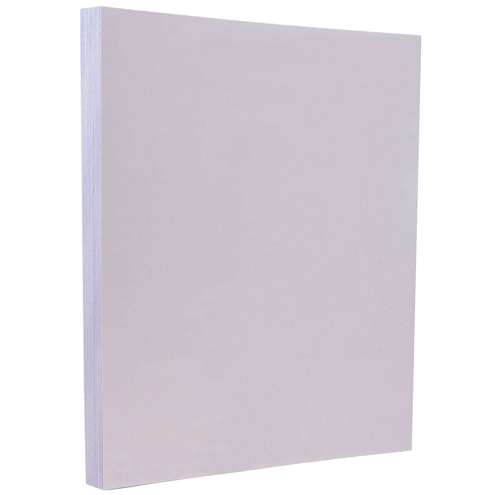 JAM Paper & Envelope Vellum Bristol Cardstock, 8.5 x 11, 50 per Pack