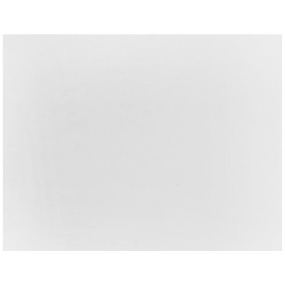 JAM Paper Flat Note Cards, 4 1/4 x 5 1/2, White, 250/Pack