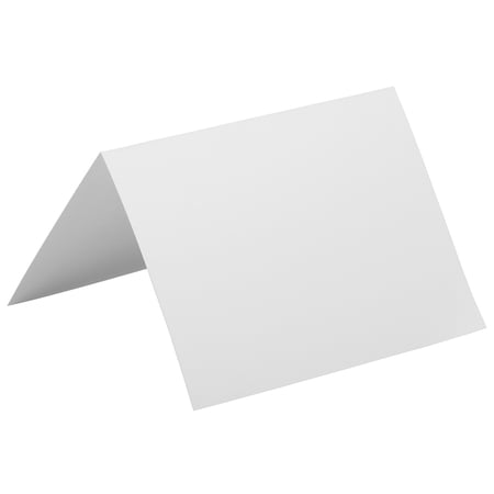 JAM Paper Foldover Cards, 4 5/8 x 6 1/4, White, 100/Pack