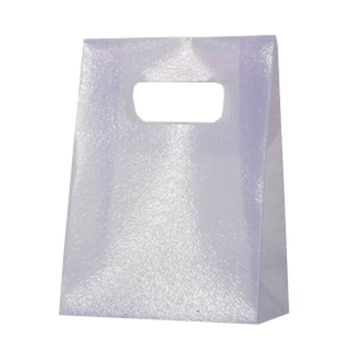 JAM Paper Frosted Lunch Bags, 3 x 4 x 1.5, Purple, 100/Pack, Small