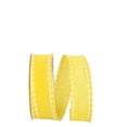 thumbnail image 1 of JAM Paper Geometrics Checks Gingham Dupioni, Yellow, 1.5in x 20yd, 1/Pack, 1 of 5